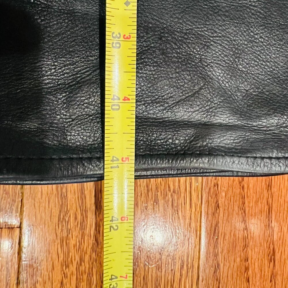 Vintage Agatha Blois Custom Leather Womens Pants Original - Picture 10 of 16